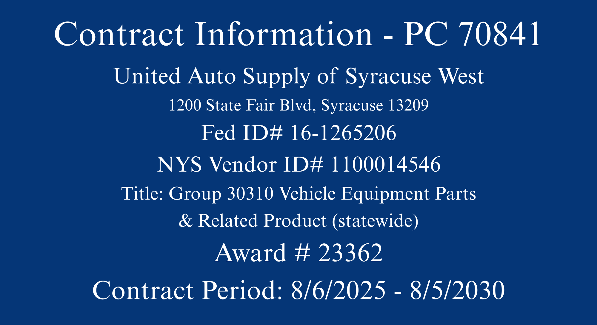Contact Information (1)